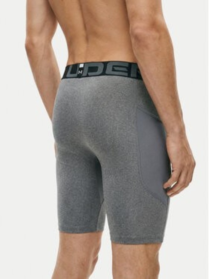 Under Armour Szorty sportowe HG Armour Lng 1361602 Szary Slim Fit