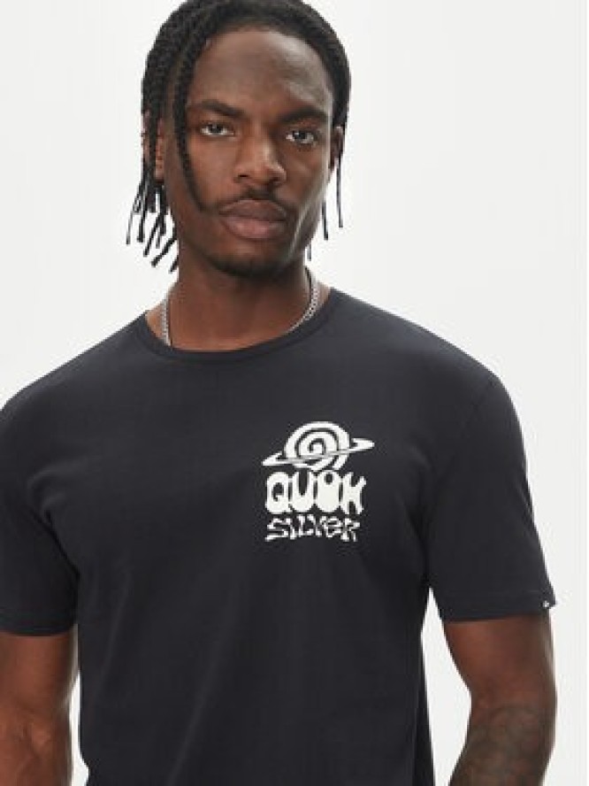 Quiksilver T-Shirt Ev Cosmic Vibrations Ss EQYZT08053 Czarny Regular Fit