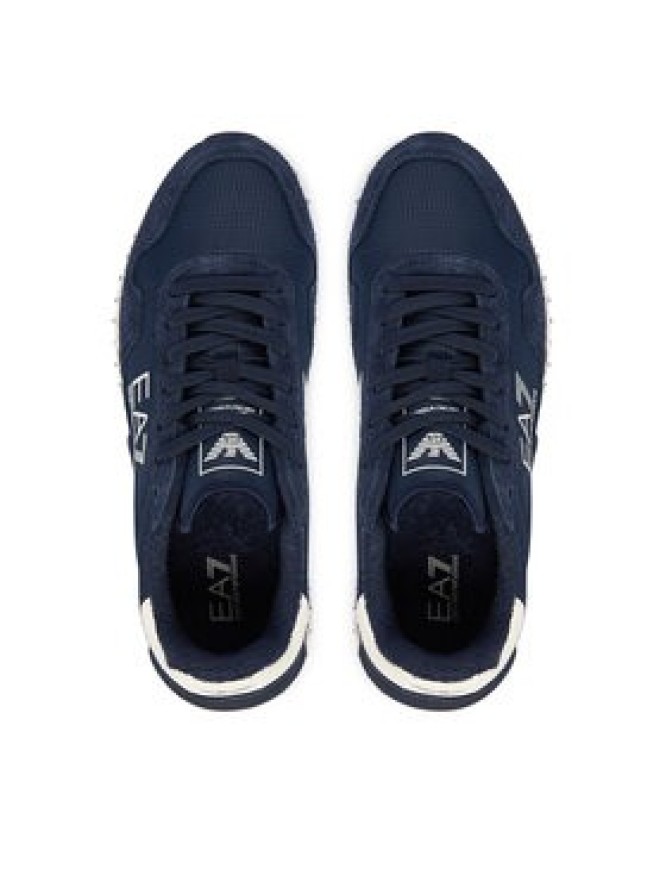 EA7 Emporio Armani Sneakersy 7X000380 AF19175 MZ157 Granatowy
