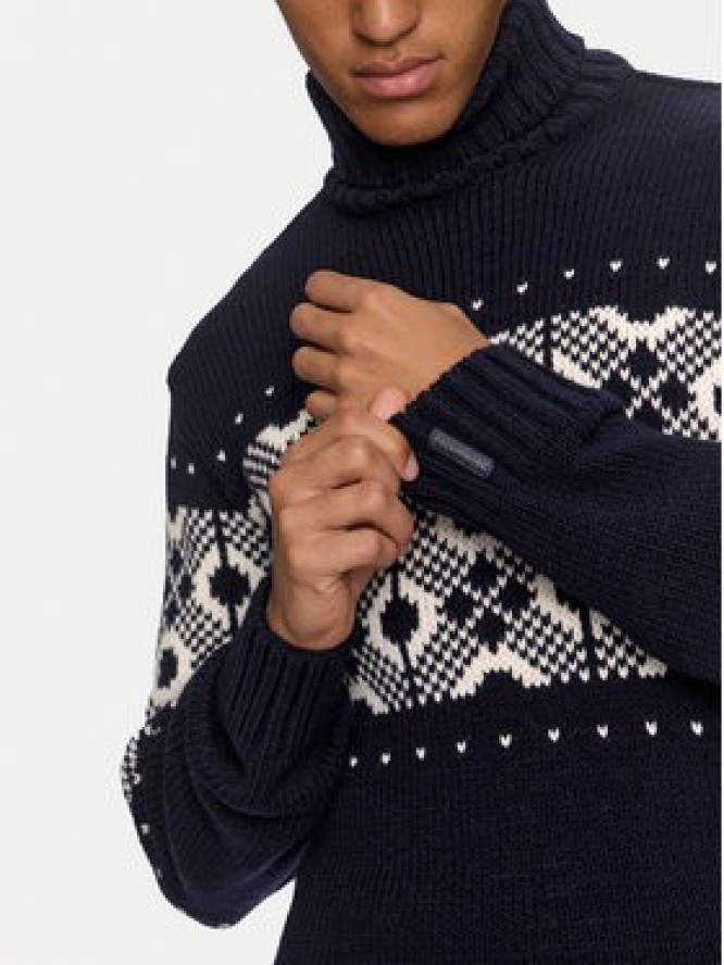 Paul&Shark Golf 14311002 Granatowy Regular Fit