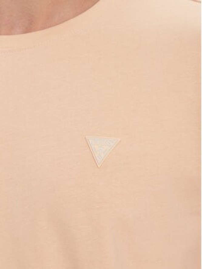 Guess T-Shirt M4YI0A KCCM1 Pomarańczowy Regular Fit