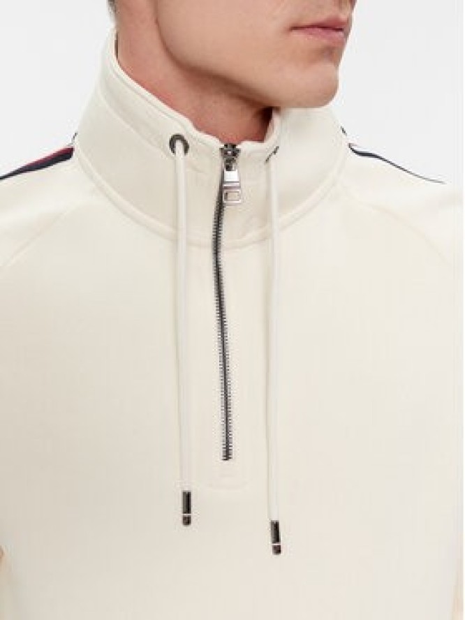 Tommy Hilfiger Bluza Global Stripe MW0MW33661 Beżowy Regular Fit