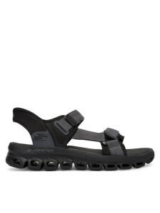 Skechers Sandały Glide Step Sandal 233382/BBK Czarny