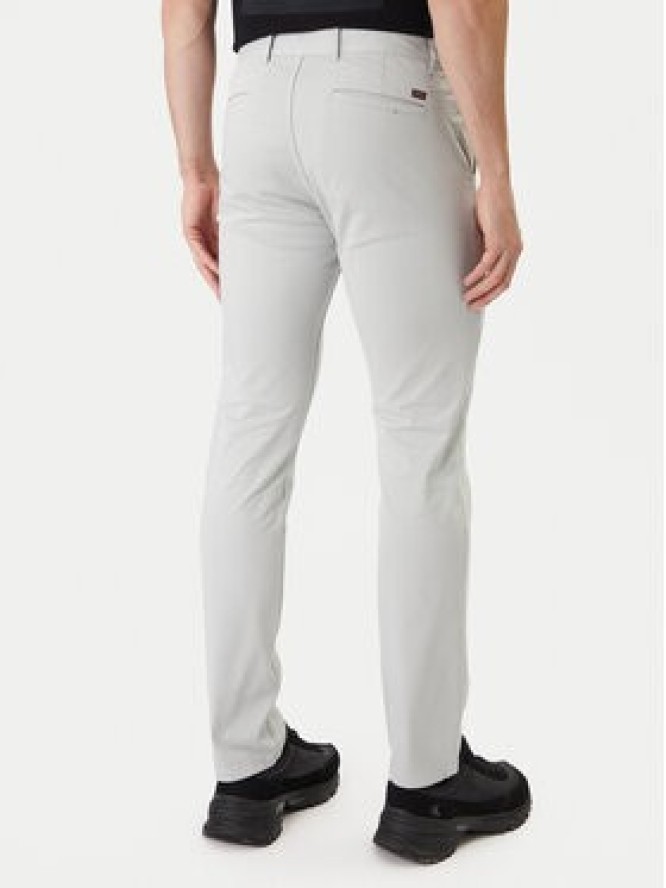 BOSS Spodnie materiałowe Chino 50510933 Szary Regular Fit