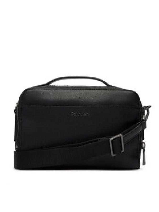 Calvin Klein Saszetka Emblem Hw Camera Bag LV04D3291G Czarny
