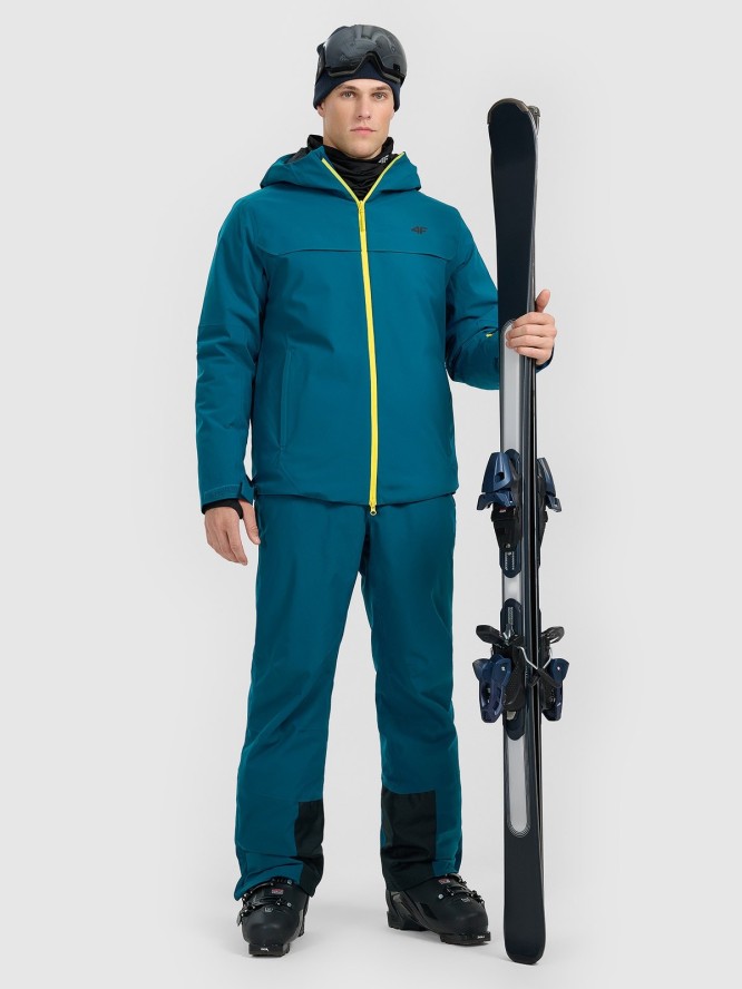 4F Kurtka narciarska membrana 8000 męska - granatowa XL