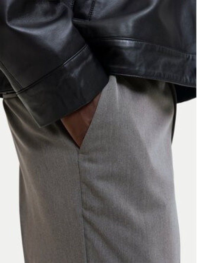 Jack & Jones Chinosy Bill 12293368 Szary Wide Leg