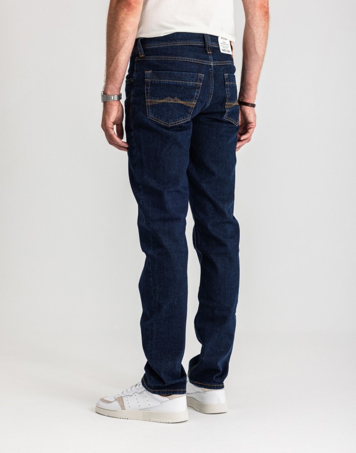 Męskie Spodnie Jeansowe MUSTANG Washington Straight Denim Blue 1016420 5000 940