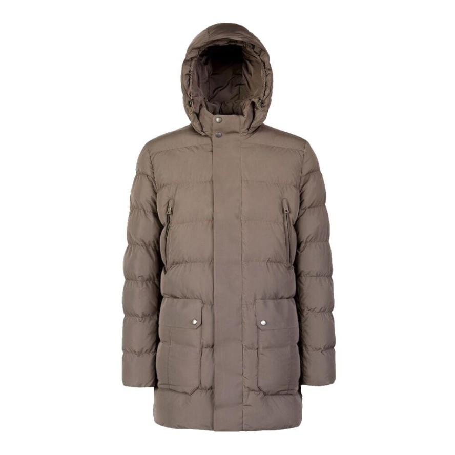 Kurtka GEOX T3270 M PIEVE Brązowy