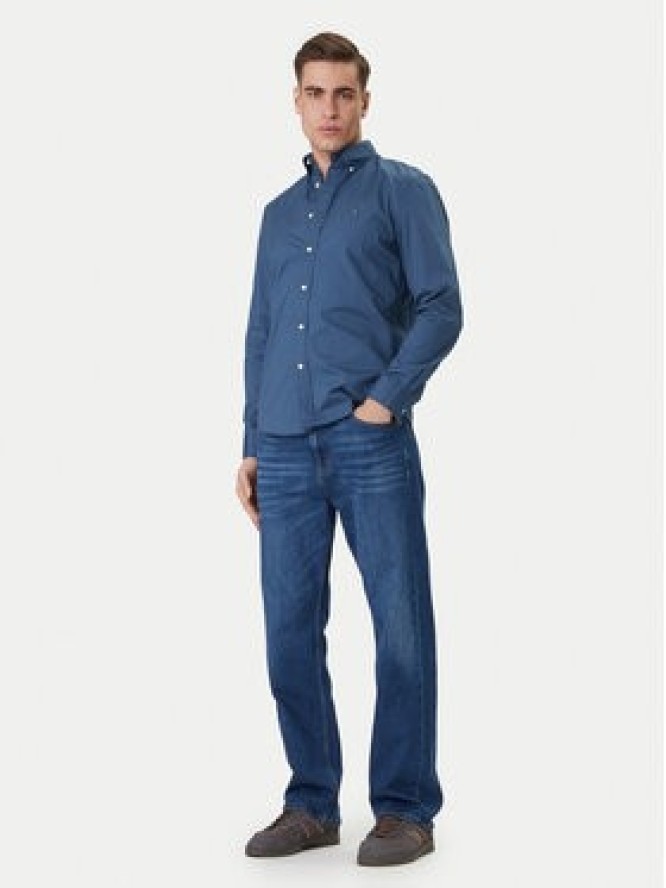 Tommy Hilfiger Koszula MW0MW37550 Niebieski Regular Fit