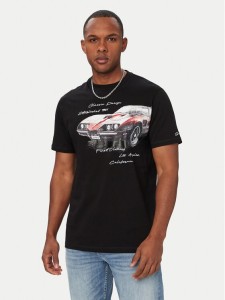 Guess T-Shirt M6YI45 K4231 Czarny Regular Fit