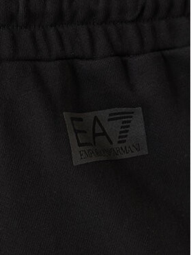 EA7 Emporio Armani Spodnie dresowe 7M001492 AF17787 UC001 Czarny Regular Fit