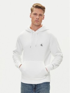 Calvin Klein Jeans Bluza J30J315713 Écru Regular Fit