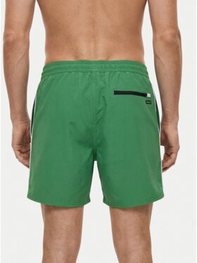 Quiksilver Szorty kąpielowe Stretch Piped Volley 16 EQYJV04211 Zielony Regular Fit