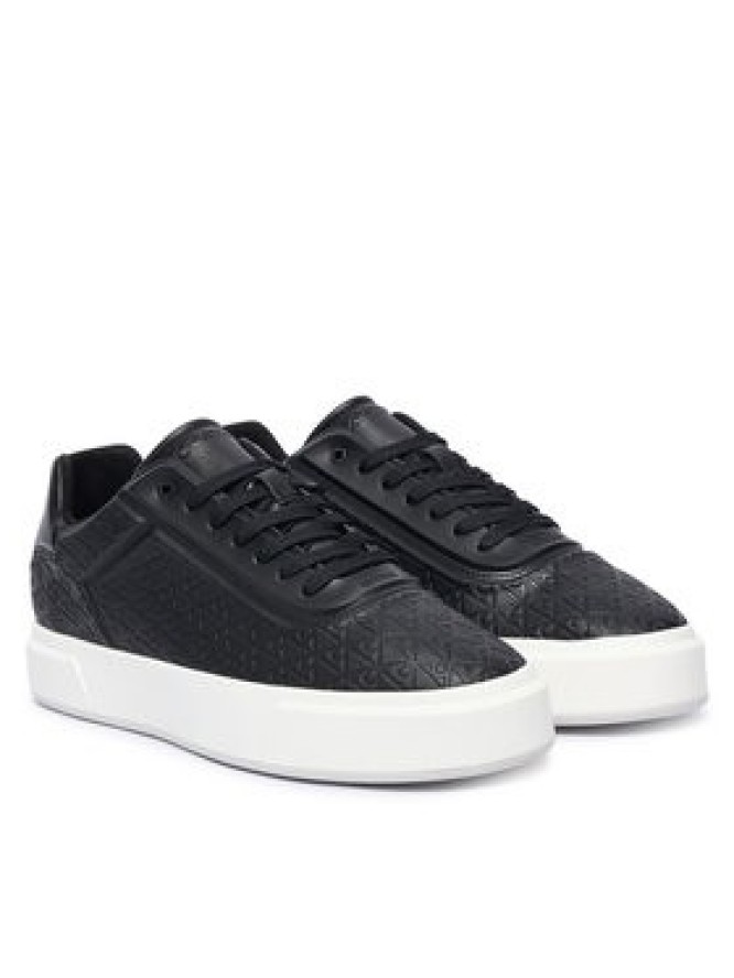 Calvin Klein Sneakersy Basket Cup Oxf Lup HfHM0HM02132 Czarny