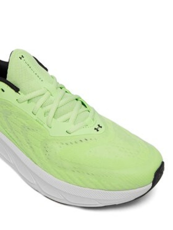 Under Armour Buty do biegania UA Charged+ Turbulence 3 6006717 Zielony jasny
