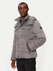 BOSS Kurtka zimowa C-Caniel 50524358 Szary Regular Fit
