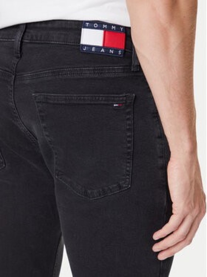 Tommy Jeans Jeansy Austin DM0DM21232 Czarny Slim Fit