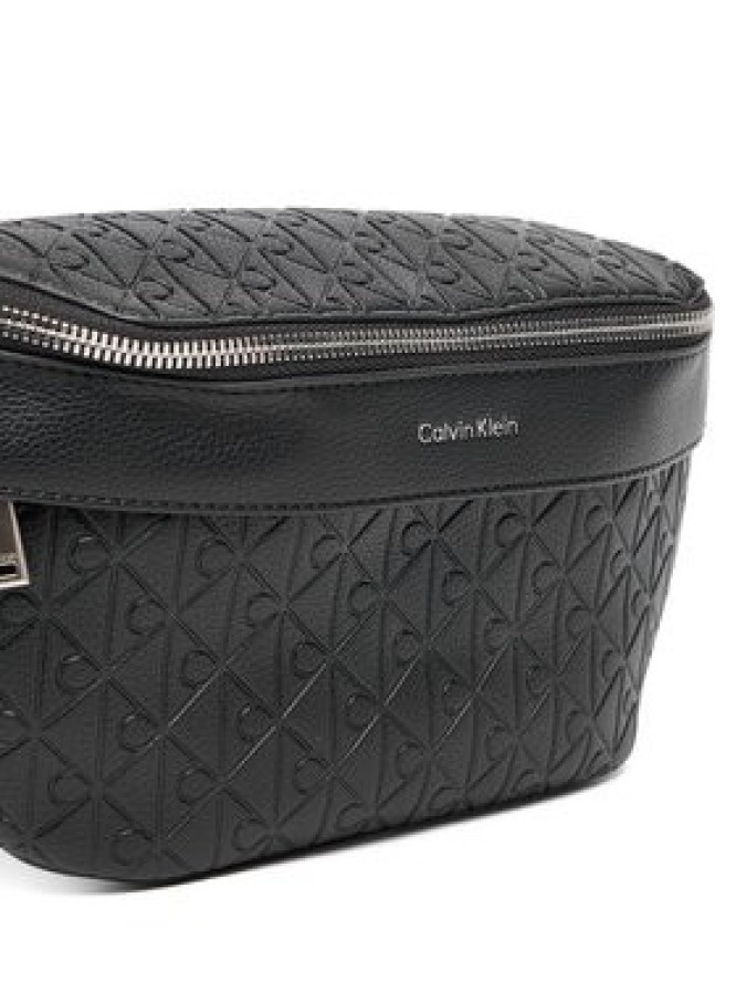 Calvin Klein Nerka Emblem Emboss Waistbag LV04D3205G Czarny
