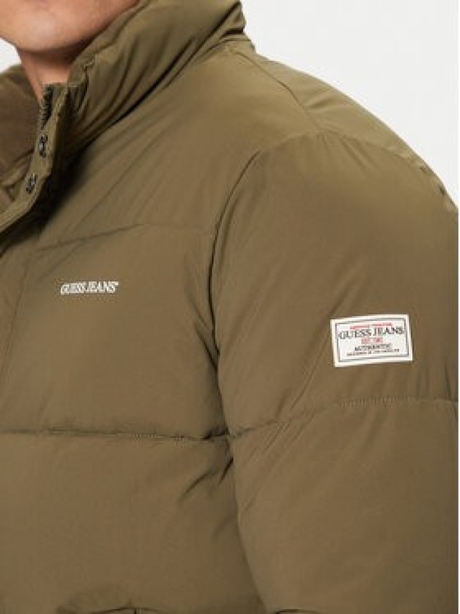 Guess Kurtka zimowa M4BL20 WGII2 Khaki Regular Fit