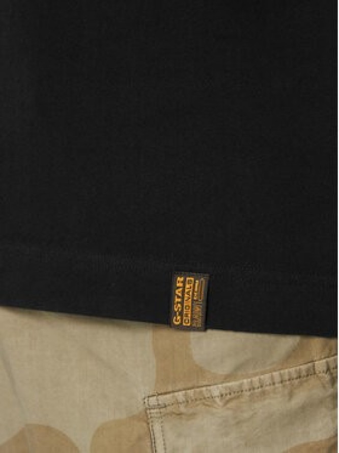 G-Star Raw T-Shirt D29113-D709 Czarny Regular Fit