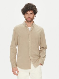 Calvin Klein Koszula K10K114200 Beżowy Comfort Fit