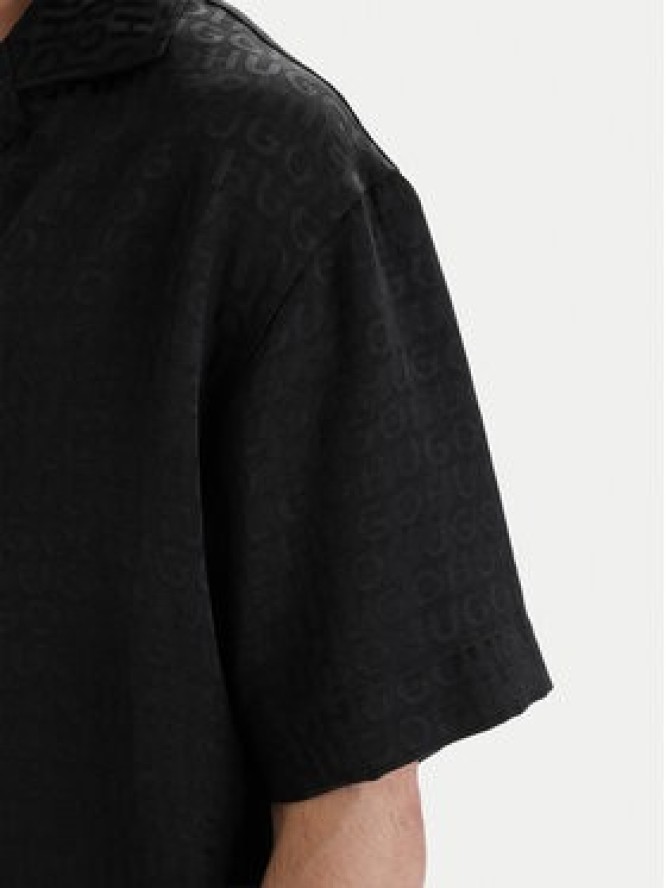 HUGO Koszula Espino 50560614 Czarny Oversize