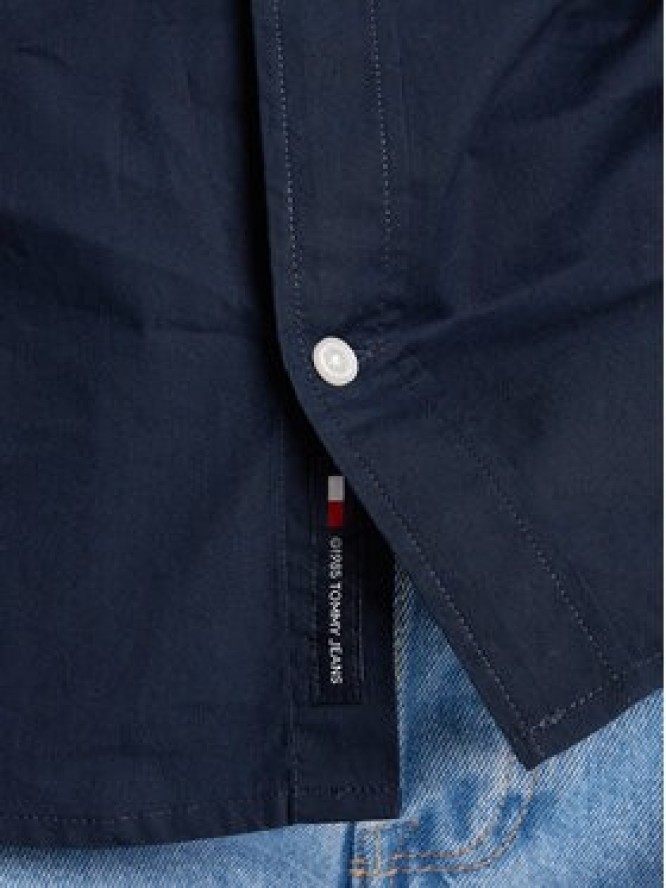Tommy Jeans Koszula DM0DM22026 Granatowy Regular Fit