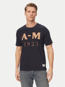 Aeronautica Militare T-Shirt 261TS2526UJ00686 Granatowy Regular Fit