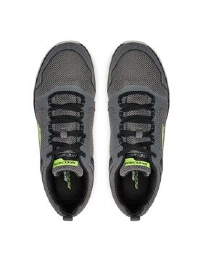 Skechers Sneakersy Knockhill 232001/CCBK Szary