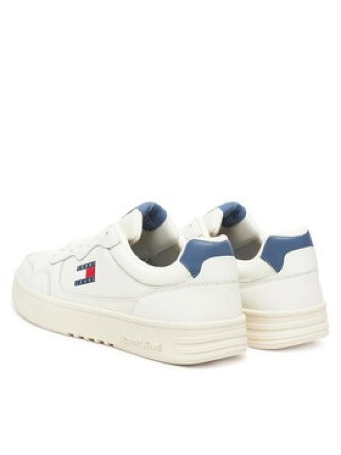 Tommy Jeans Sneakersy (New)Tjm Cupsole Leather Ess EM0EM01443 Biały