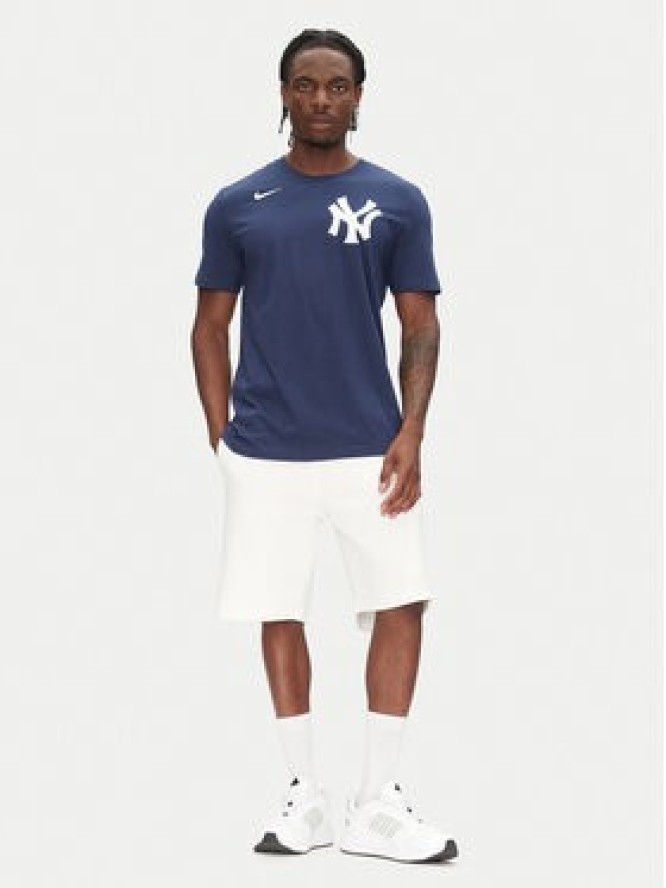 Nike T-Shirt N199-44B-NK-0U5 Granatowy Regular Fit