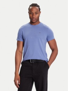 Tommy Jeans T-Shirt DM0DM04411 Niebieski Regular Fit