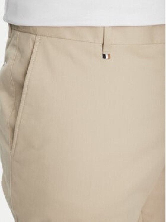 BOSS Spodnie materiałowe C-Genius 50534612 Beżowy Slim Fit