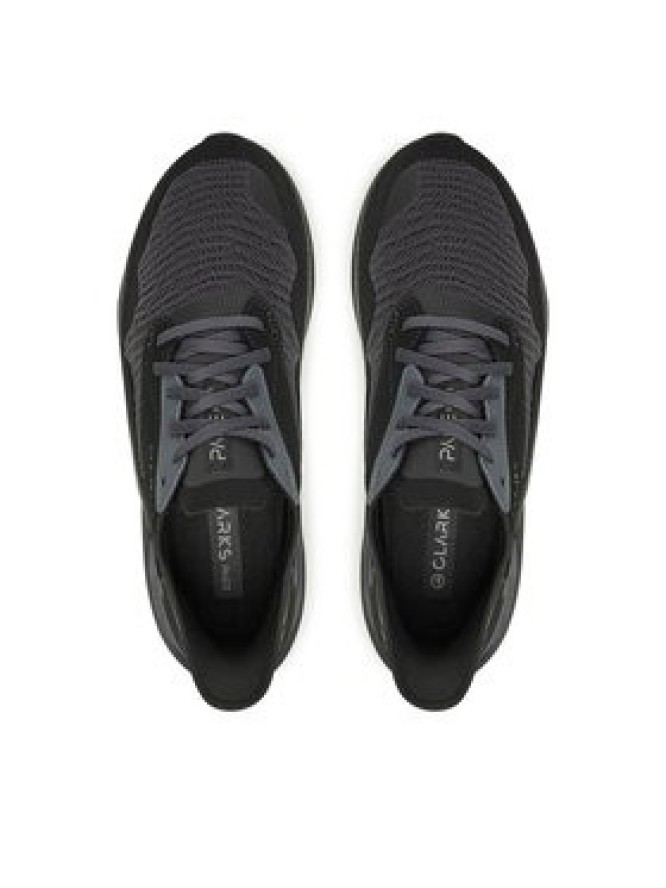Clarks Sneakersy Clarks Pace 26184667 Czarny