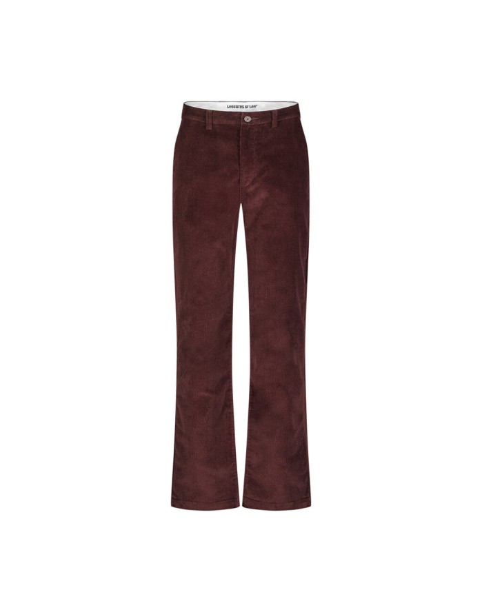 LEE MĘSKIE SPODNIE SZTRUKSOWE SLIM CHINO VELVET BEET 112355773 L71L014782