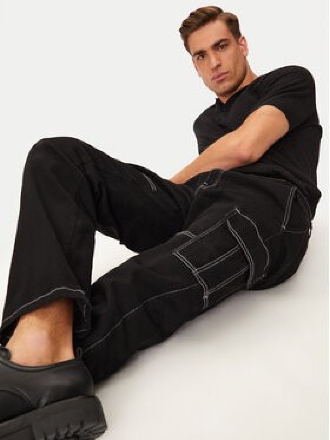 Only & Sons Spodnie materiałowe Sedge 22030724 Czarny Straight Fit