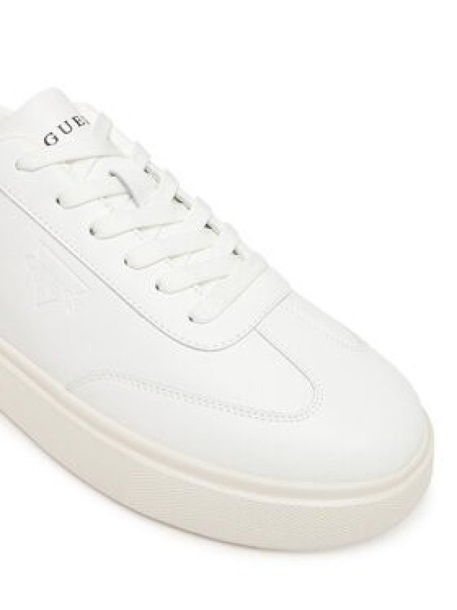 Guess Sneakersy FMFPLA LEA12 Biały