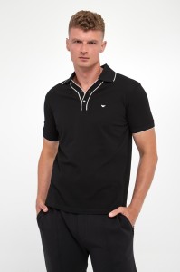 Polo męskie z logo EMPORIO ARMANI