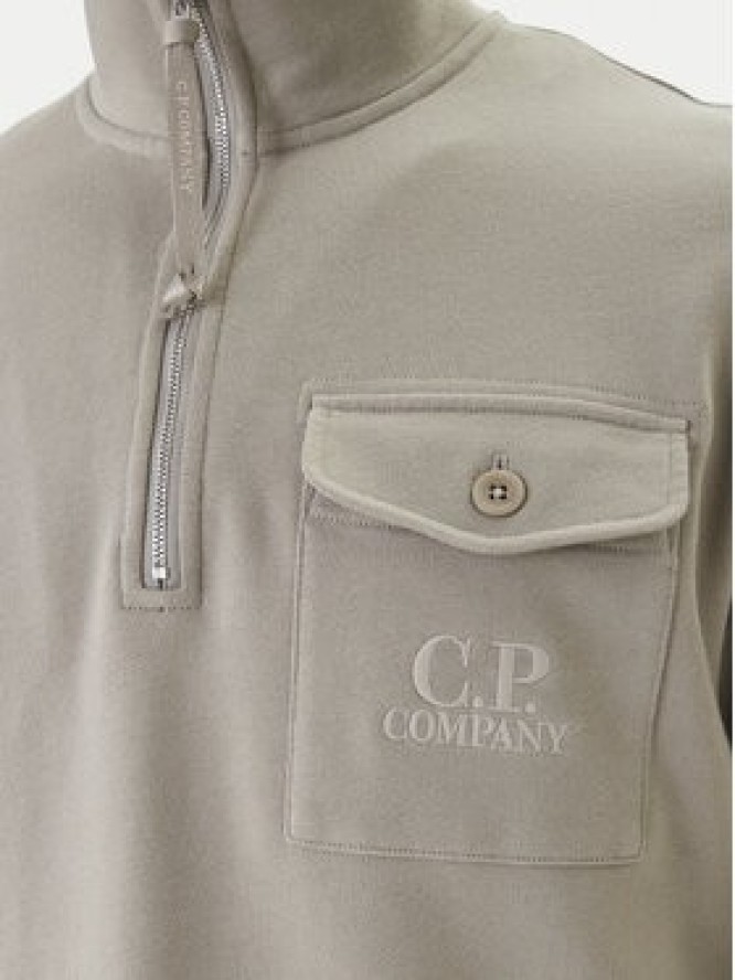 C.P. Company Bluza 20CMSS026A005086W Beżowy Regular Fit