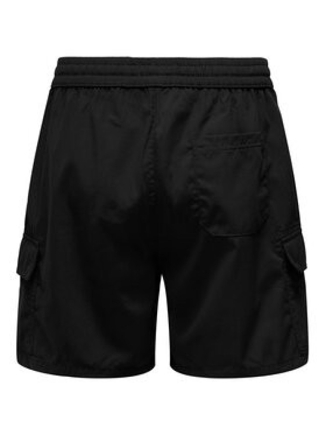 Only & Sons Szorty sportowe Kal 22034462 Czarny Slim Fit