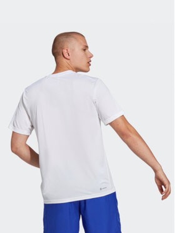 adidas Koszulka techniczna Train Essentials Training IC7430 Biały Regular Fit