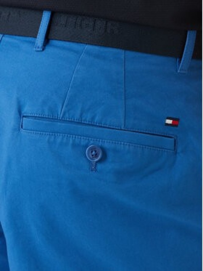 Tommy Hilfiger Komplet szorty i pasek Denton MW0MW42349 Niebieski Slim Fit