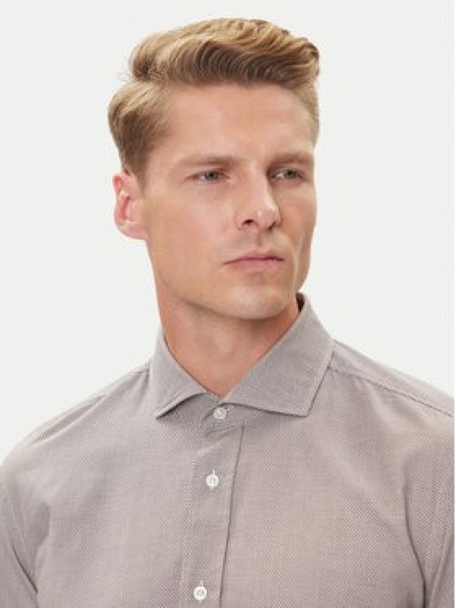 BOSS Koszula C-Hank 50545225 Beżowy Slim Fit