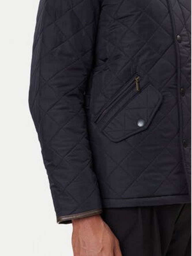 Barbour Kurtka przejściowa Powell MQU0281NY71 Granatowy Slim Fit