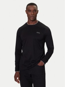 KARL LAGERFELD Longsleeve 755001 554200 Czarny Regular Fit