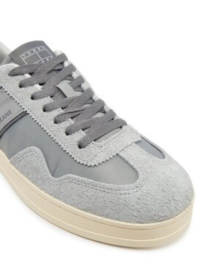 Tommy Jeans Sneakersy The Greenwich Mix Media EM0EM01606 Szary