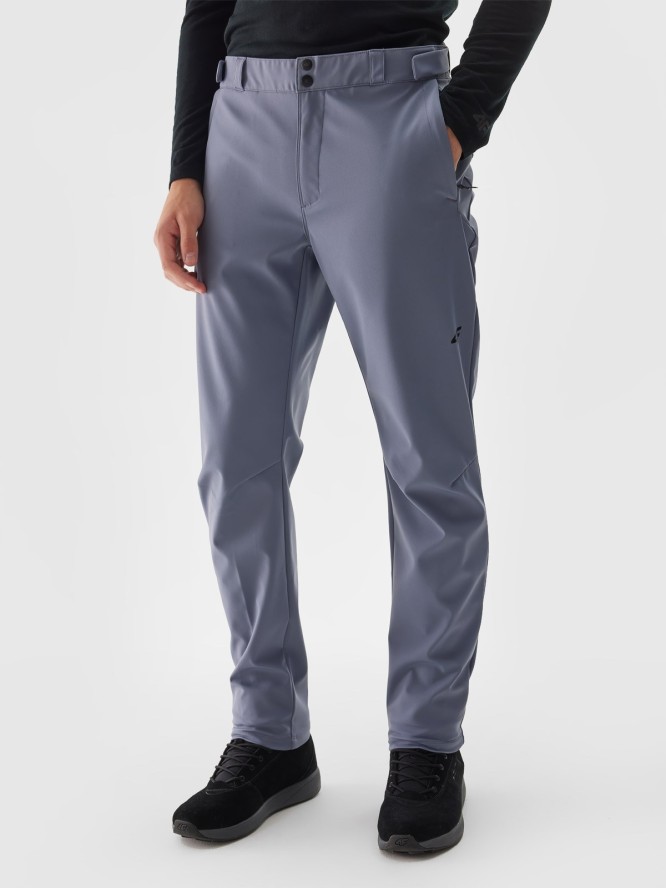 4F Spodnie softshellowe membrana 5000 męskie - granatowe XXL