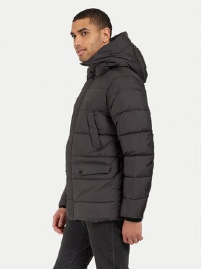 Didriksons Kurtka zimowa Fabio 505358 Czarny Regular Fit