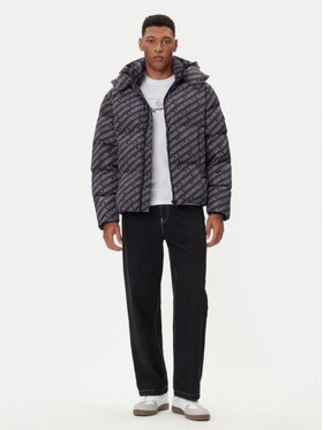 Karl Lagerfeld Jeans Kurtka zimowa A4M15062 Czarny Regular Fit